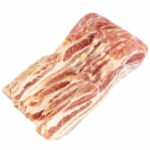【超お徳用！薄切り2mmタイプ！】生ベーコンスライス　2mmカット　1kg（冷凍）